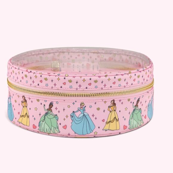 Stoney Clover Lane x Disney Princess Never Stop Dreaming circle open top pouch - Picture 1 of 8